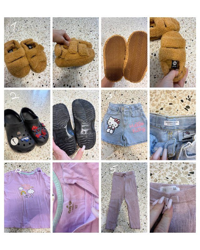 Happy Baby сандали, Crocs, джинсовые шорты, кофточка, штанишки Zara