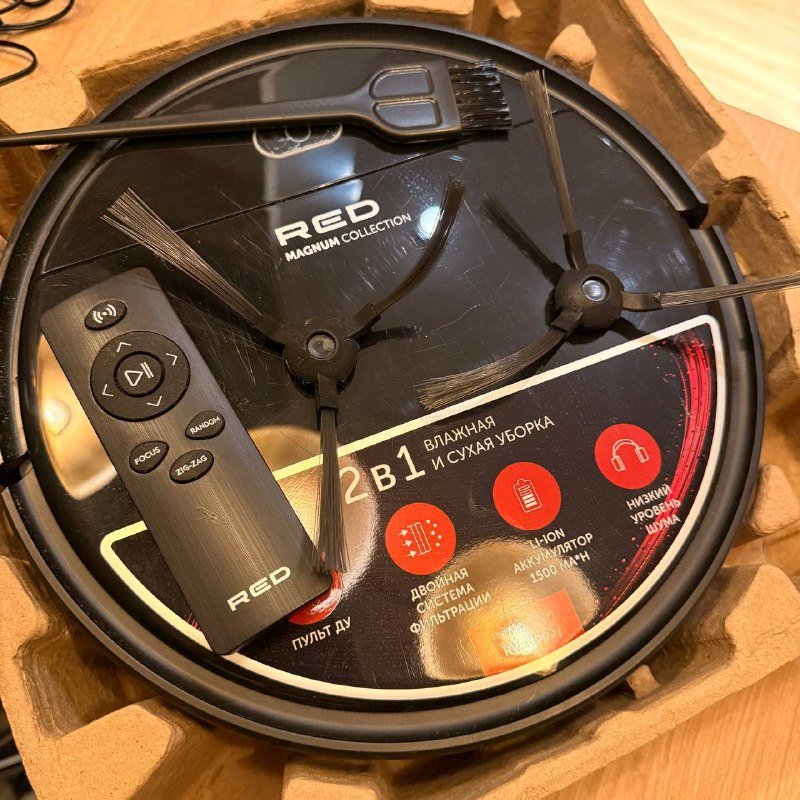 Робот-пылесос RED RV-R56S 2