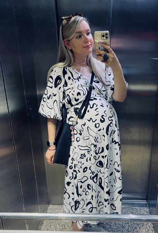 Черно-белое платье, Розовое платье 3