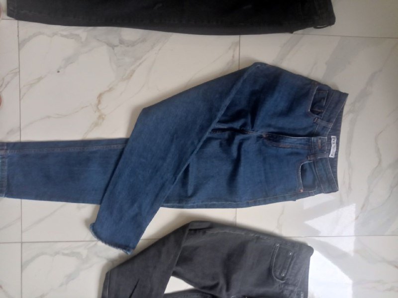 Джинсы МоМ, юбка на 6-9 лет 4