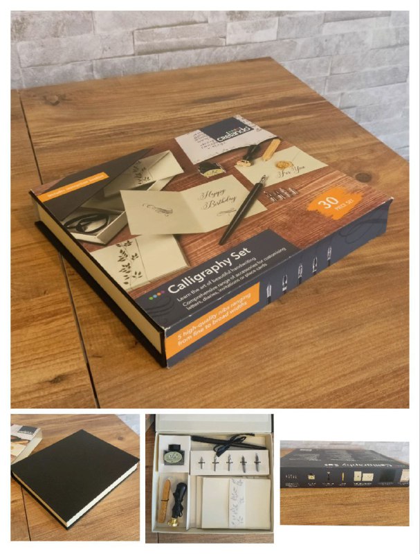 Датчик качества воздуха, солнечная батарея, лазерный дальномер, утяжелители, фотоаппарат, приставка для телефона, термометр-гидрометр, набор для каллиграфии 8