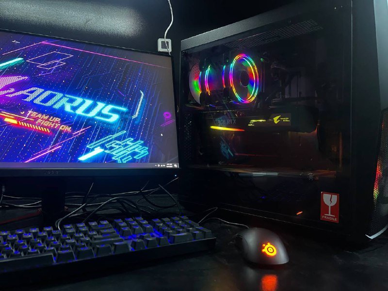 Игровой компьютер i7 10700k, RTX 3070, 16GB RAM, 1TB SSD 3