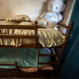 Двухъярусная деревянная кровать 3
