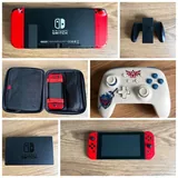 Nintendo Switch, 12 игр, сумка, кабели, джойстики 1