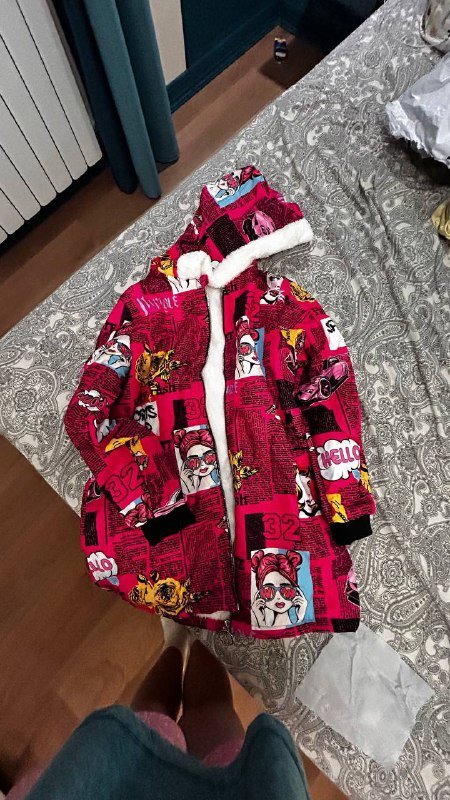 Детская куртка с теплой подкладкой на осень 4