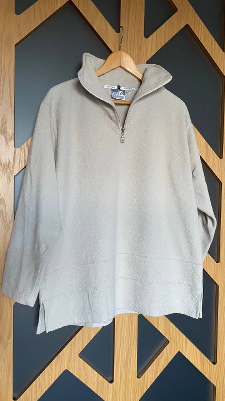 Флиска удлиненная винтажная размер М-L