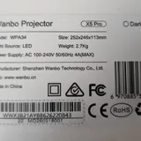 Wanbo X5 Pro Dark Blue Projector 2