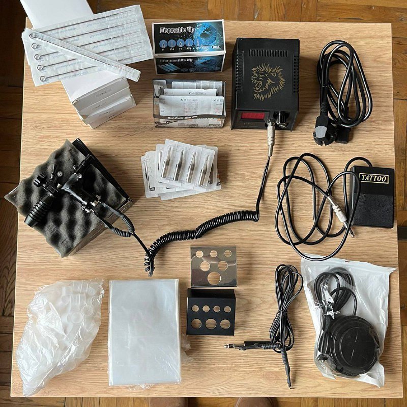 Dragonfly X2 роторная тату-машинка с оборудованием