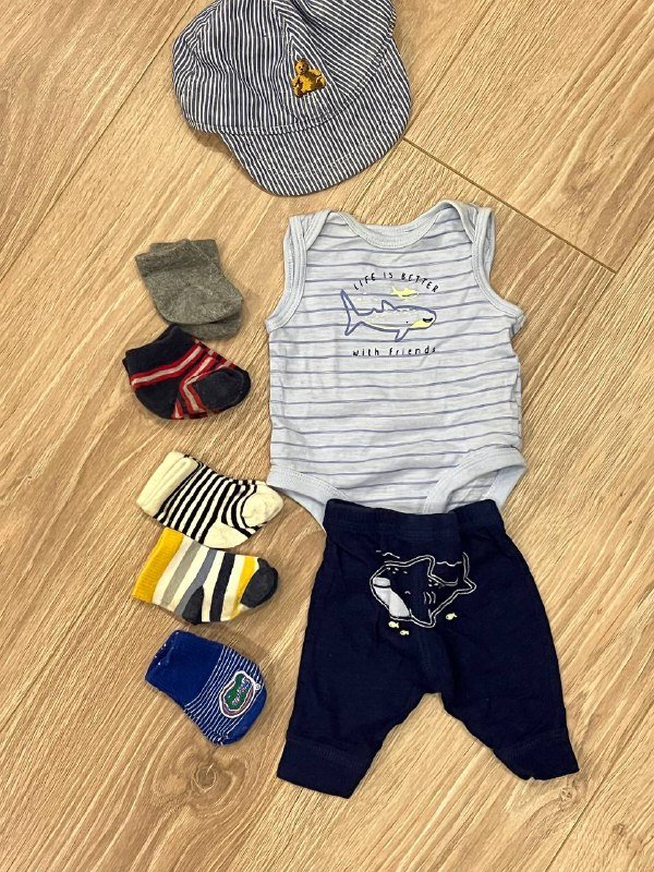 Одежда для малыша 0-3 месяца