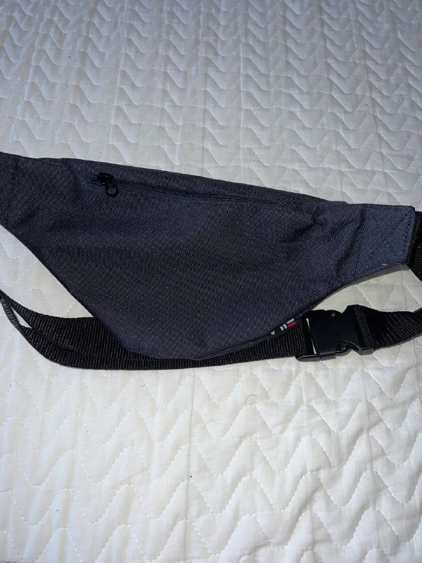 Поясная сумка Fila, темно-синяя, 3 кармана 2