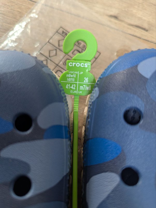 Новые Crocs Duet max II Clog, размер 41-42 3