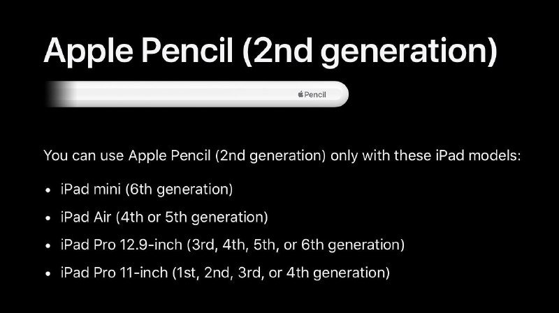Apple Pencil 2-го поколения 4