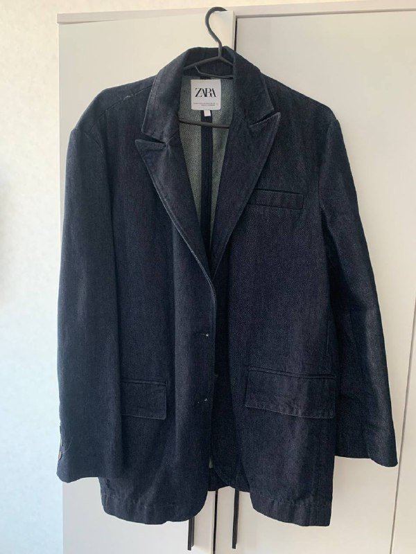 Пиджак Zara oversize черный