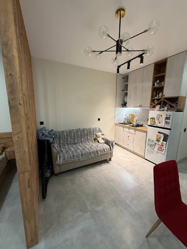 Сдаётся уютная квартира в новом доме, 40м², 1 спальня, студия 3