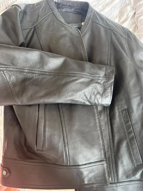 Куртка Massimo Dutti кожаная новая 3
