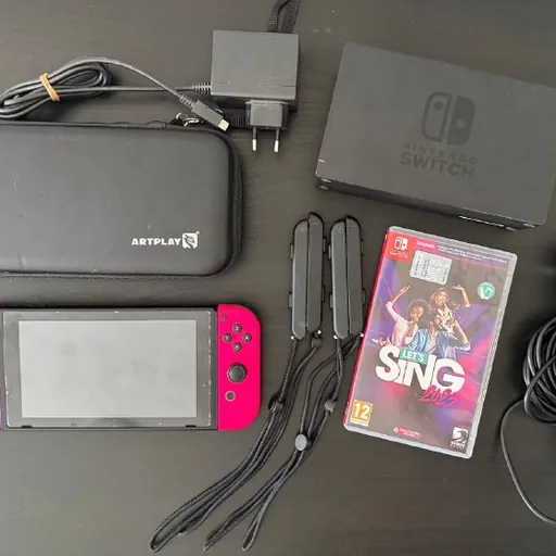 Nintendo Switch, Let's Sing 2022, microfon
