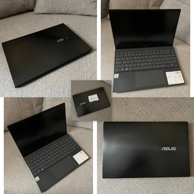 ASUS ZenBook 14 ультрабук, зарядка, чехол