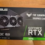 Видеокарта ASUS TUF RTX 3070 OC, блок питания Chieftec 750W 2
