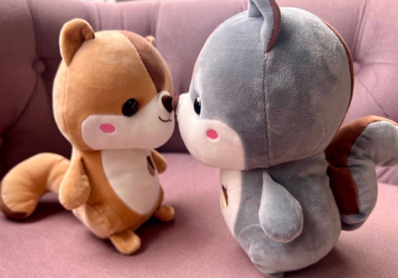 Мягкие игрушки белочки 3