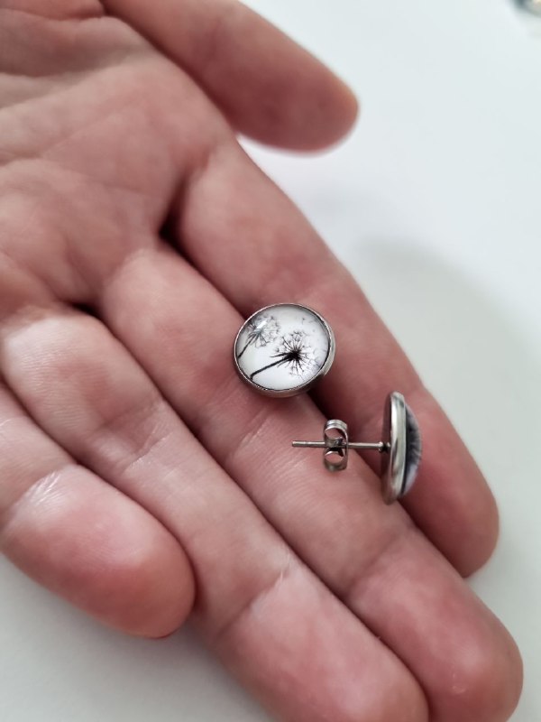 серьги-гвоздики 2