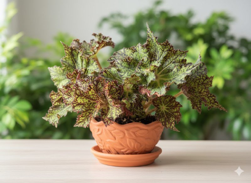 Декоративнолиственная бегония Шамус, растения