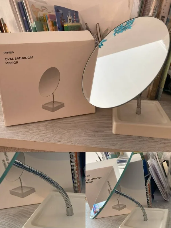 Овальное зеркало Miniso