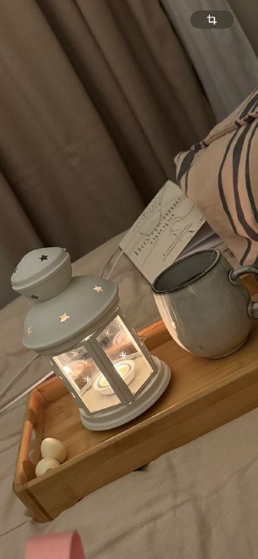 Фонарь Ikea для греющей свечи