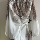 Женский комплект блуза и шорты 1