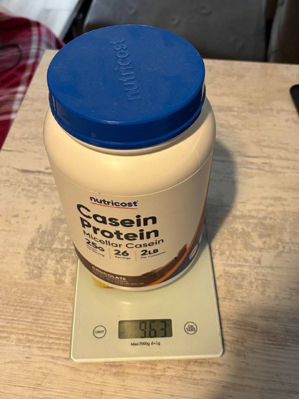 Казеиновый протеин Nutricost 2LB 3