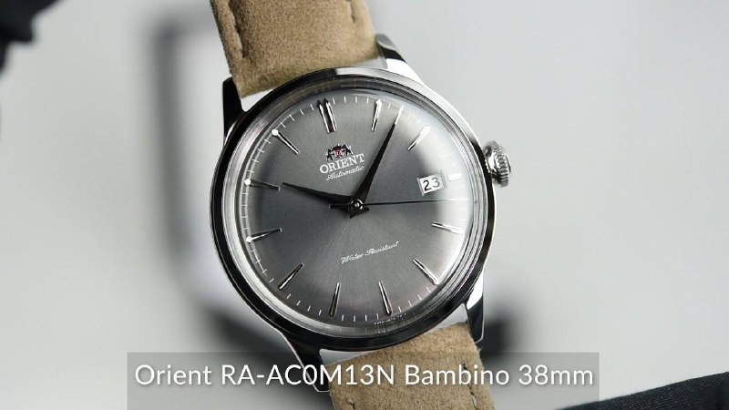 Orient Bambino RA-AC0M13N 38mm японские механические часы