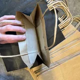 Крафтовые бумажные пакеты для подарков 2
