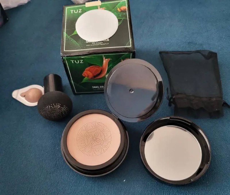 CC-крем/BB-крем с коллагеном улитки, консилер и тональный крем 3