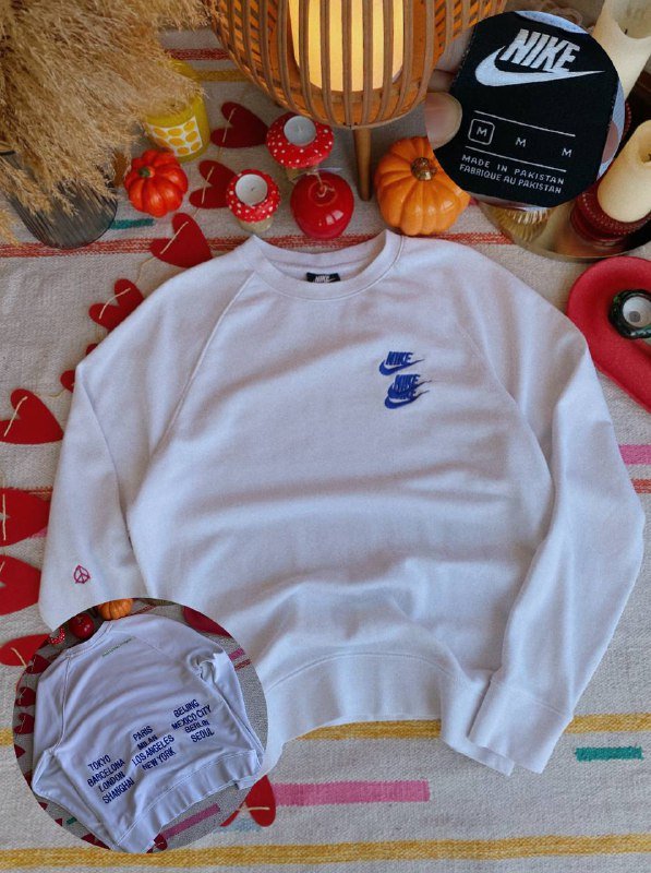 Свитшот Nike, Худи фиолетовый Nike, Курточка бежевая Nike