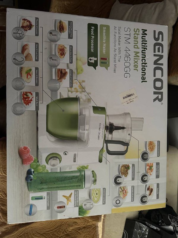 Кухонный комбайн Sencor STM 4460GG Kitchen DeLuxe 1