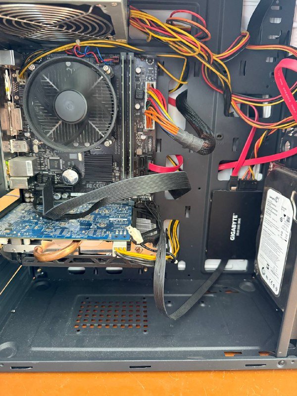 Системный блок Intel Core i3-8100, GTX 750 Ti, 8ГБ RAM, SSD+HDD 8