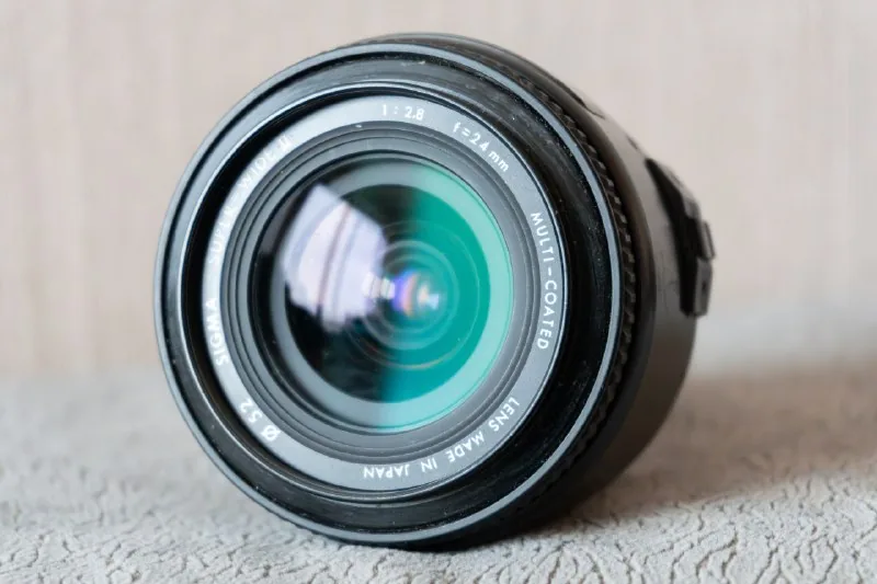 Объектив Sigma 24mm F2.8 и переходник FOTGA Minolta MD–M4/3 1