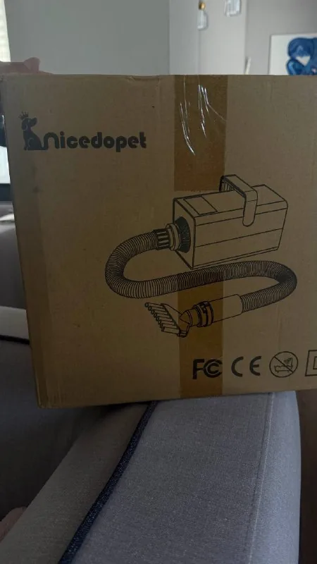 Фен-компрессор для груминга Nicedopet 1