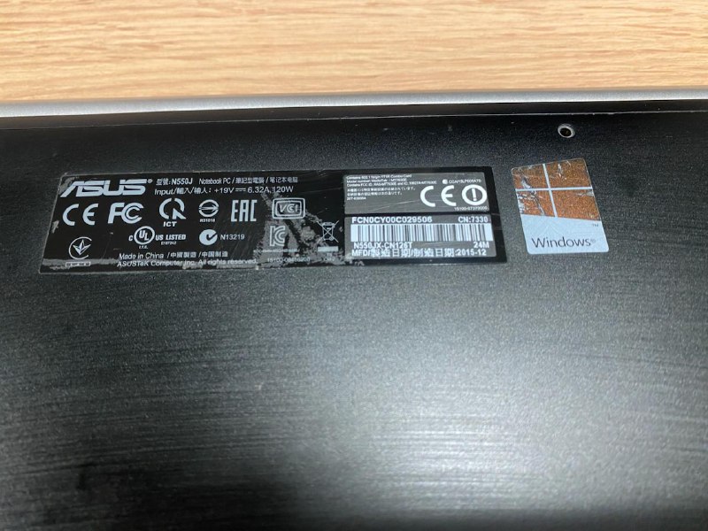 Ноутбук ASUS N550J 15.6-Inch Laptop 6