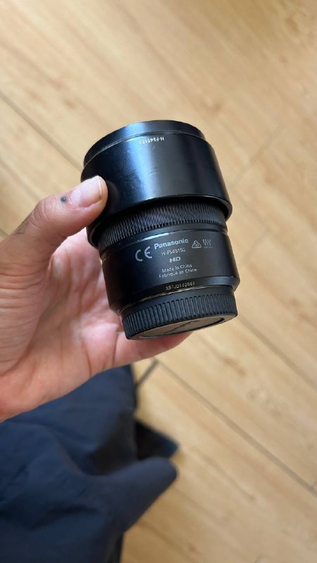 Sigma 30mm F1.4 lens, Panasonic Lumix H-FS45150 lens, Olympus OM-D E-M10 Mark III camera, 3 batteries, case