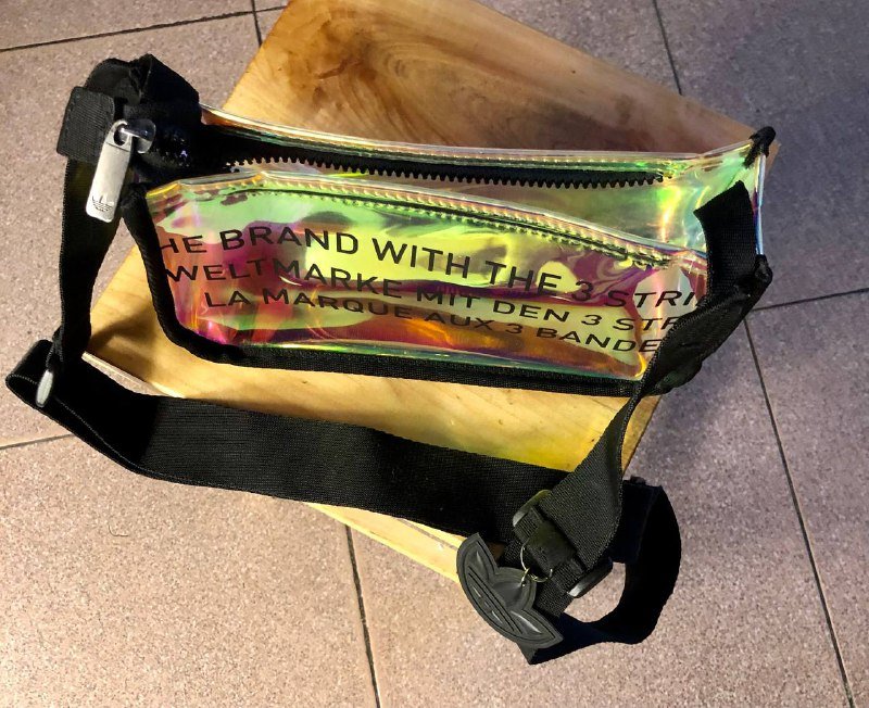 Оригинальная сумка adidas полупрозрачная 5