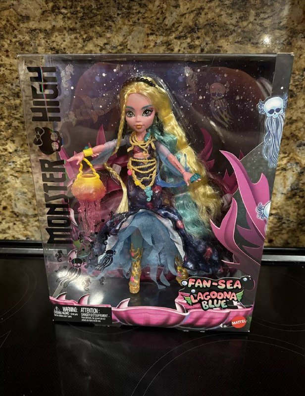 Кукла Monster High Fan-Sea Lagoona Blue