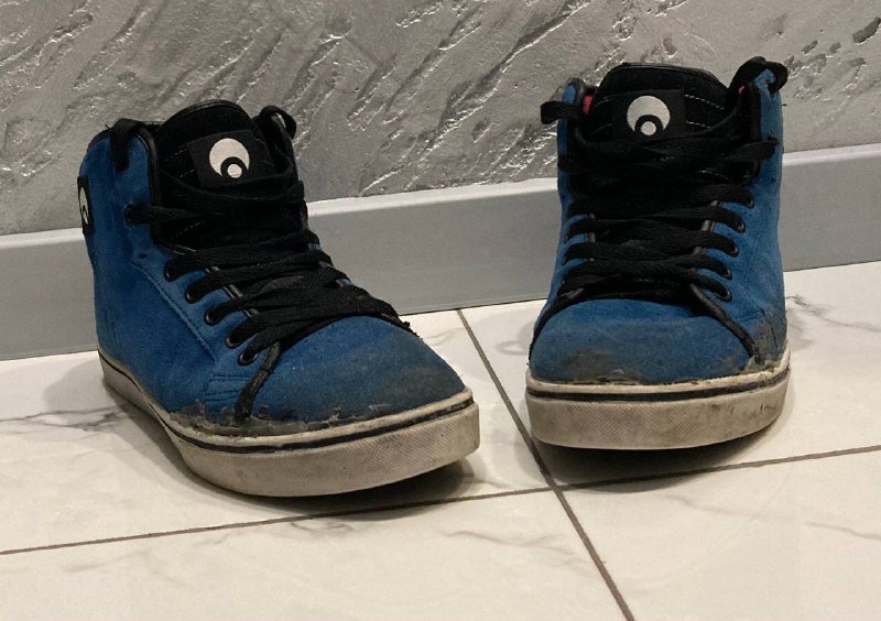 Высокие кеды Osiris Duffel Lp Blue р-р 41.5-42 2