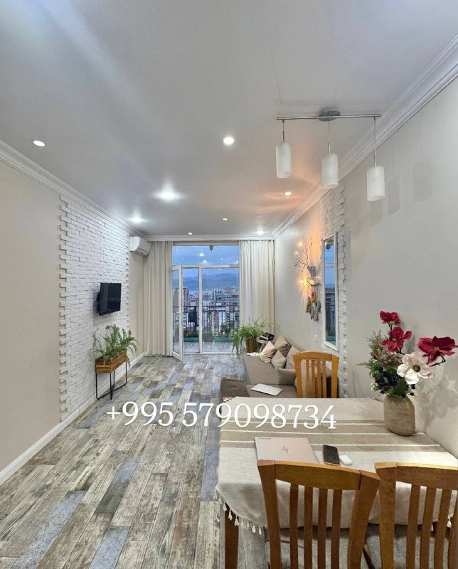 2х комнатная квартира с отдельной спальней в Батуми 4