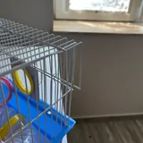 Клетка для хомяка, поилка, колесо 8
