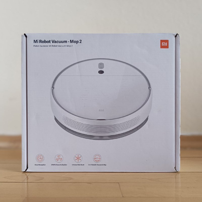 Робот-пылесос Xiaomi Mi Robot Vacuum-Mop 2 с запчастями