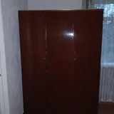 Винтажная тумба, трёхстворчатый платяной шкаф 2