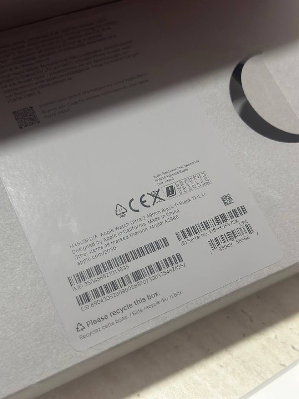 Apple Watch Ultra 2 GPS+Cellular 49 мм Black Titanium 8