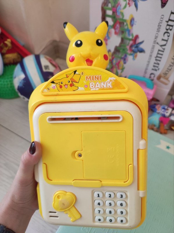 Музыкальный сейф-копилка