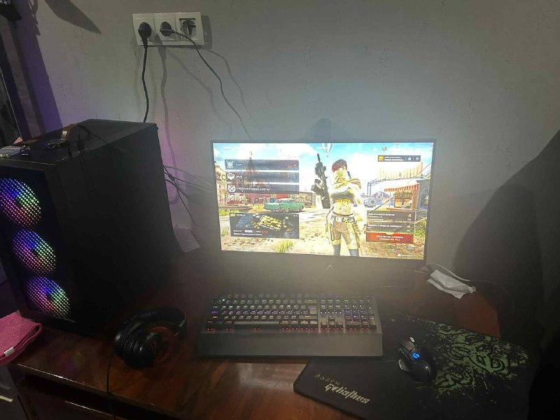 ПК с RTX 4060ti, монитор Samsung 240 Hz, наушники, мышка, клавиатура 2