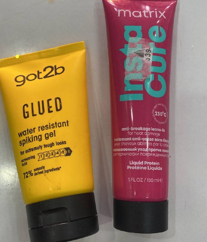 Got2be гель для волос, Matrix insta cure несмываемый уход